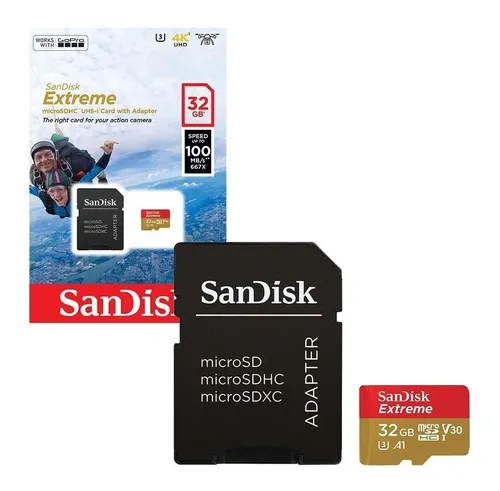 Tarjeta Micro Sd 32gb Extreme Sandisk 100mb/s Oferta!