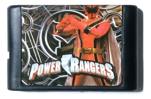 Power Rangers Cartucho Sega Genesis Mega Drive