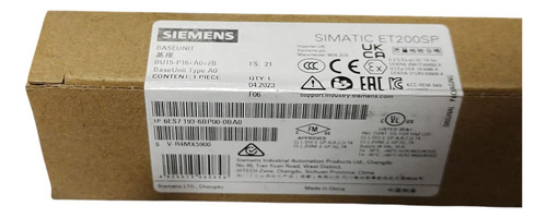 Siemens 6es7193-6bp00-0ba0 - Simatic Et 200sp
