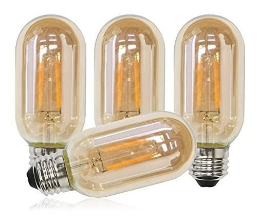 Bombillo, Focos Led, Ilum T45 E26 Ámbar Antiguo Led Edison B