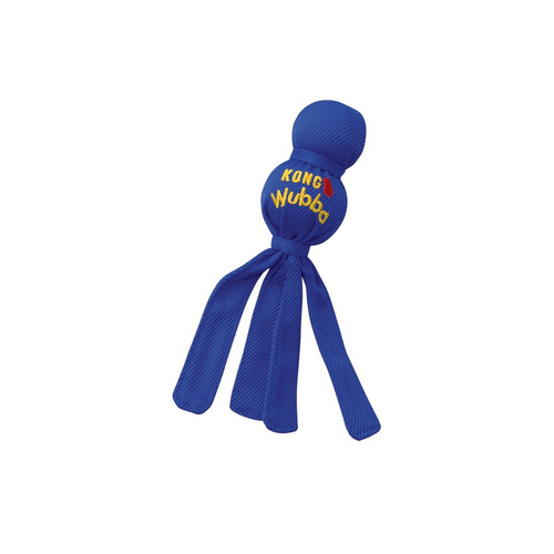 Juguete Para Perros Kong Wubba Classic Azul Small