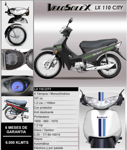 Moto Pollerita Puch 110cc Freno Tambor Económica