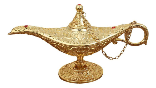 ' Leyenda Clásica De La Lámpara De Aladdin Deseando Oro