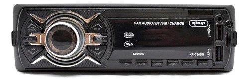 Som automotivo Knup KP-C30BH com USB bluetooth e leitor de cartão SD