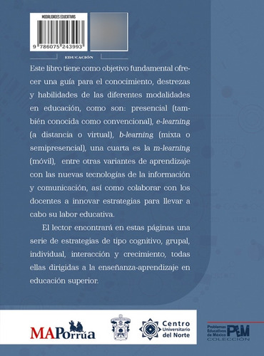Libro.- Modalidades Educativas