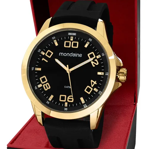 Relógio Mondaine Masculino Analógico Esportivo Dourado | MercadoLivre