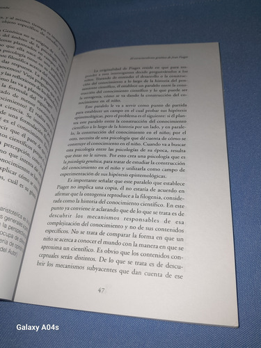 Psicología, La Actividad Mental (Usado)