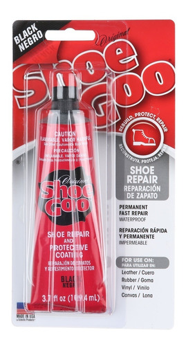 Shoe Goo Para Reparar Zapatillas De Skate Black 109,4ml