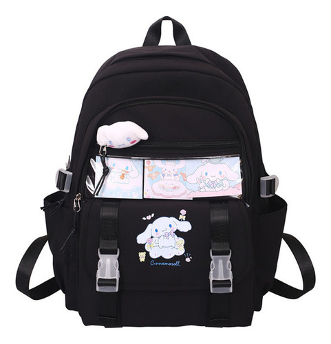 Mochila Cinnamoroll Kawaii De Estilo Coreano Y Llavero2024 Diseño De La Tela Style1