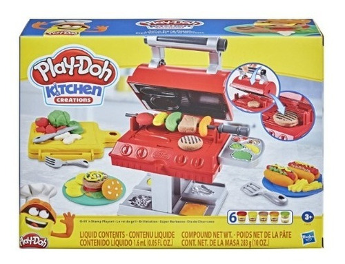 Juego Masa Creaciones Cocina Accesorios Play Doh Hasbro