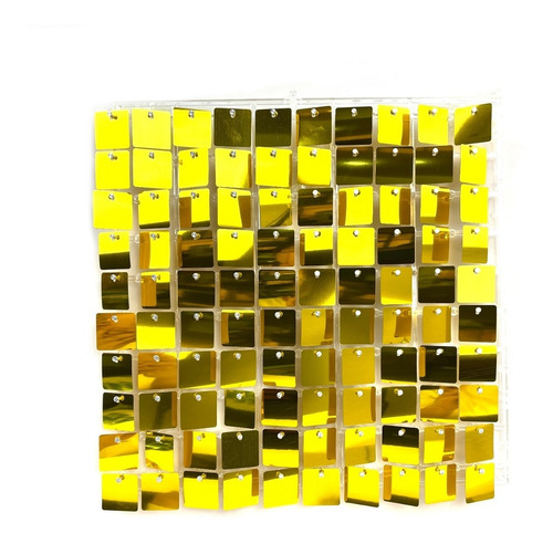 Shimmer Wall Fondo Decorativo Panel Acrílico Evento 30x30cm