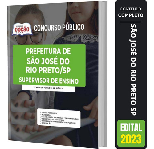 Apostila São José Do Rio Preto - Supervisor De Ensino