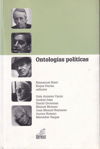 Ontologias Politicas  Biset / Farran Imago Mundi Nuevo