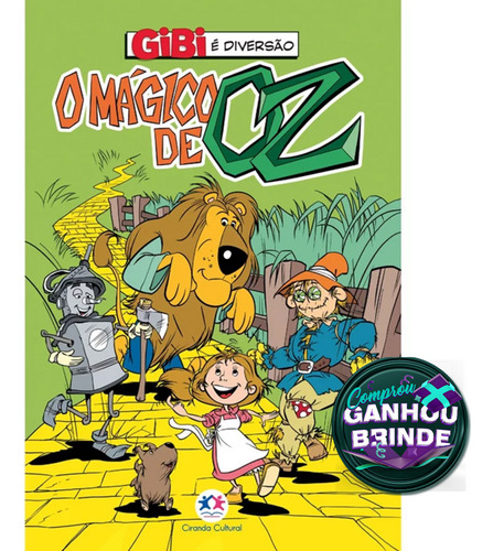 Livro Gibi O Mágico De Oz Ciranda Cultural
