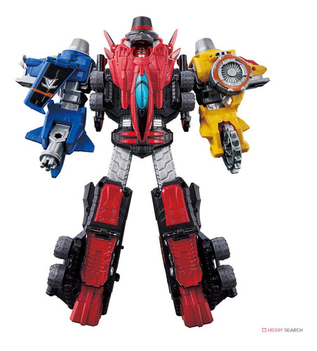 Lupinkaiser Dx Mecha Sentai Mega Zord Bandai 2018 Original (Usado)