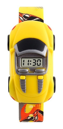 Reloj Skmei 1241 Niños Pequeños Amarillo  Pantalla Digital