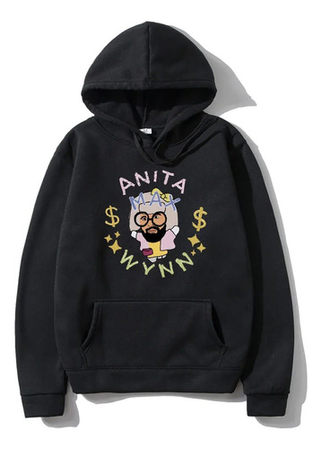 Sudadera Con Capucha Con Estampado De Memes De Anita Max Wyn