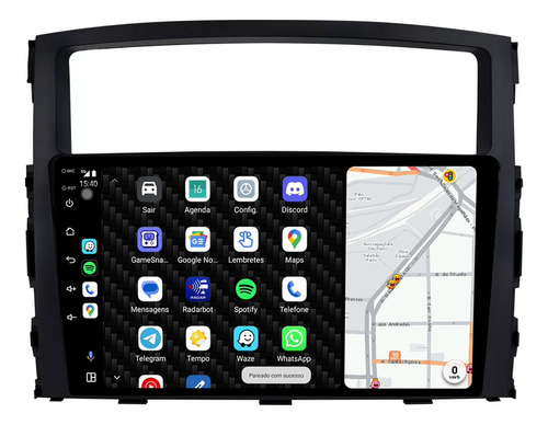 Multimidia Pajero Full 9p Qled Android Carplay 2gb 32gb