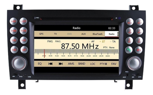 Estereo Dvd Gps Mercedes Benz Slk 2003-2011 Bluetooth Usb Sd