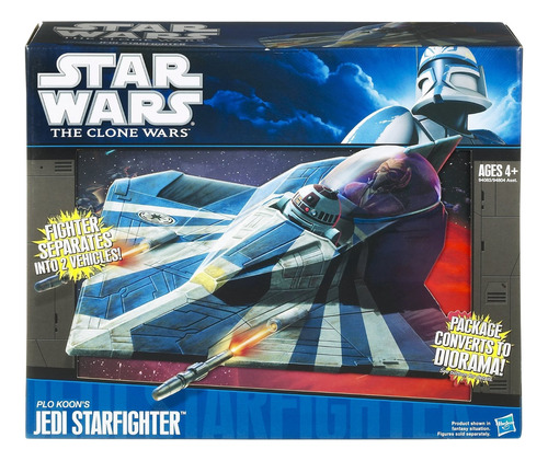 Hasbro Star Wars Clone Wars Star Fighter Vehículo De Caza .