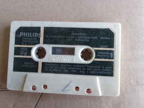 Cassette De Tango Malando Y Su Orquesta Sin Carátula 