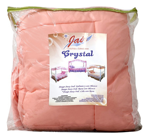 Combo Individual Colchón En Caja Cama Princesa Y Coordinado Blanco Princesas