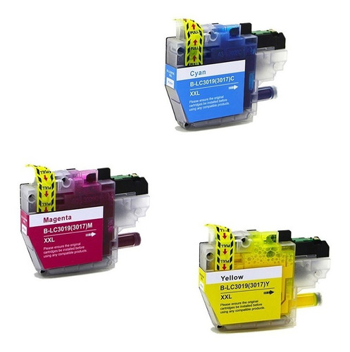 Cartuchos Color Compatibles Impresora Brot. 6730, 3019