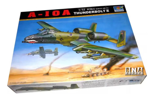 Kit Modelo Trumpeter 02214 1/32 A10a Thunderbolt Ii