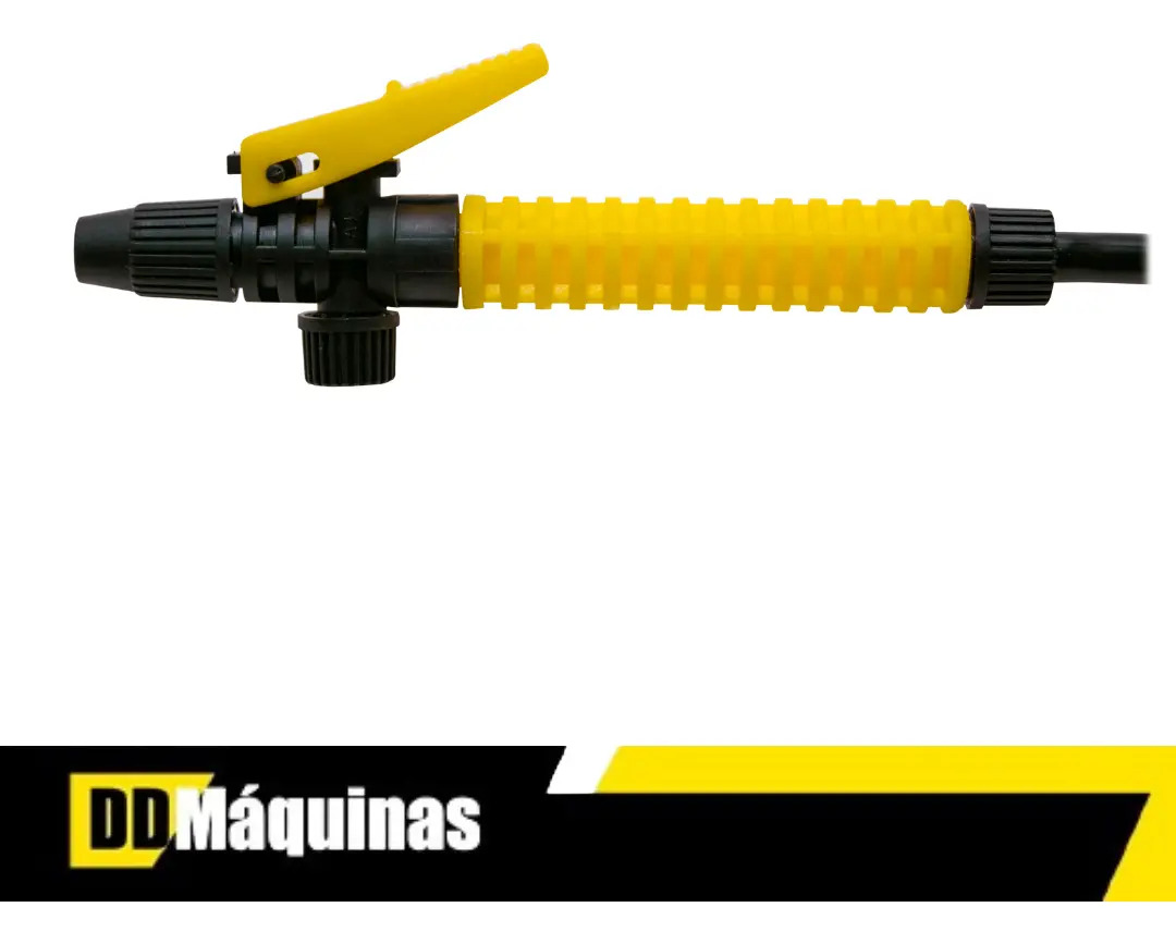 Pulverizador De Pressão Manual Agrícola 5l Jardim Fasterr Cor Branco 7