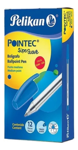 Lapicera Boligrafo Pelikan Pointec X 48 Unidades 