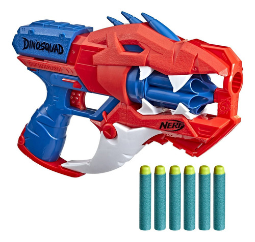 Pistola Juguete Nerf Dinosquad Raptorslash Dart Blaster, Nfr