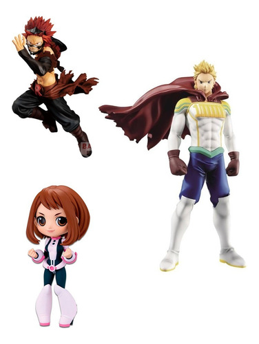 Set De 3 Figuras My Hero Academia Banpresto Originales