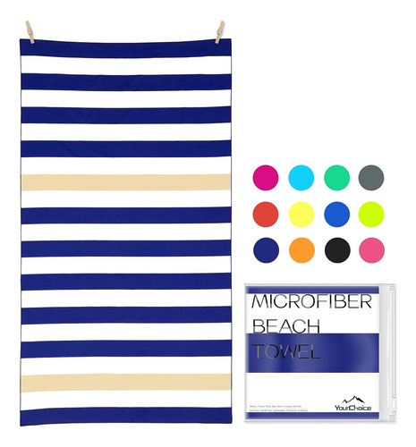 Your Choice Microfiber Beach Towels, Sand Free Beach Towe Aa