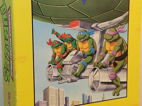 Sky Turtles Vhs 1990 Tmnt Tortugas Ninja 90s Vintage