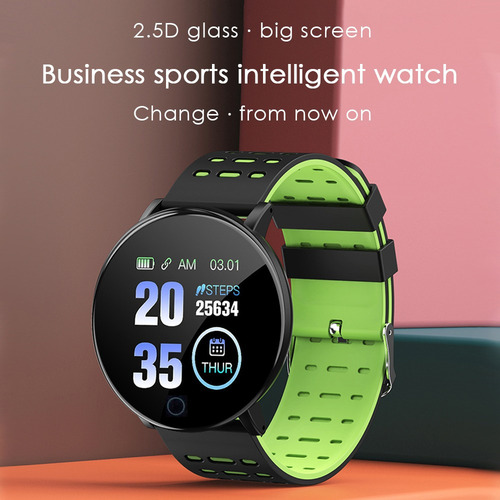 Reloj Inteligente Pantalla Color Bt Deportes Ip68 Impermeabl