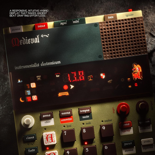 Sampler Medieval Teenage Engineering Ep-1320, Caja De Ritmos