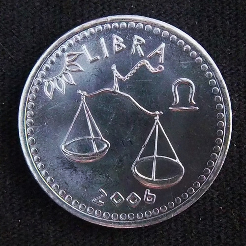 Somaliland 10 Shillings 2006 Sc Km 15 Horoscopo Libra