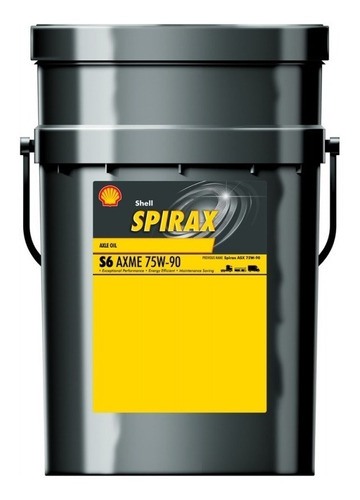 Aceite Shell Spirax S6 Axme 75w90 X20l