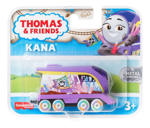 Tren Thomas Kana Aventurera Push Along De Metal