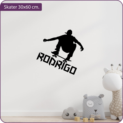 Vinilo Decorativo Infantil Fútbol Con Nombre Personalizado