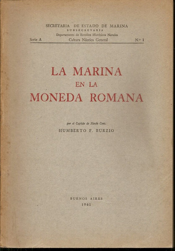 La Marina En La Moneda Romana De Burzio