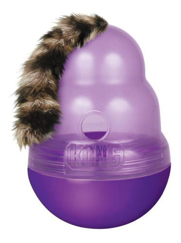Imagem 1 de 3 de Brinquedo Interativo Recheável P/ Gatos Kong Cat Wobbler
