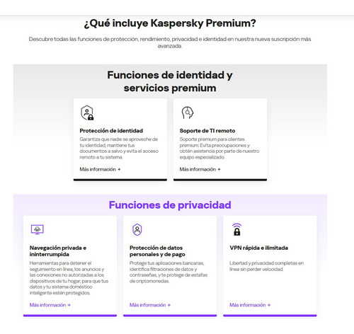 Kaspersky Premium 1 Dispositivos 1 Año (total Security)