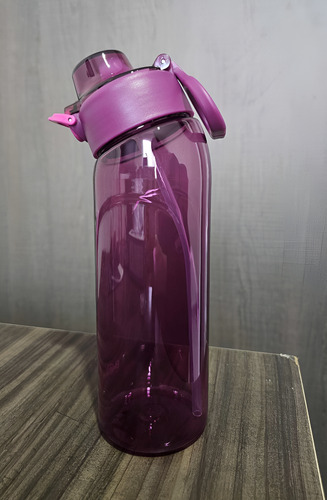 Botella Tecnología Aqua Sense 700ml Cápsula De Aroma Sabor Rosa