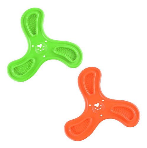 Kit X2 Boomerang De Goma Para Perros: Juguete Resistente Nar