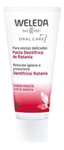 Creme Dental Ratânia Weleda 75 Ml