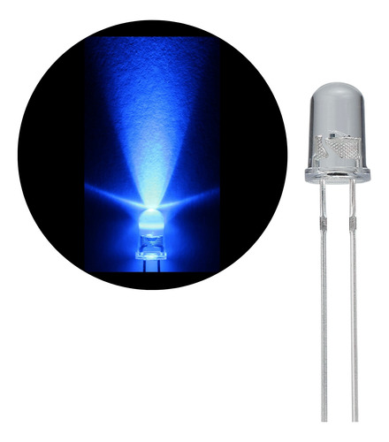 700 Led Ultrabrillante De 5mm / Azules