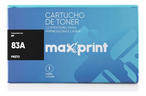 Toner Compatível Com Hp Cf283a Maxprint