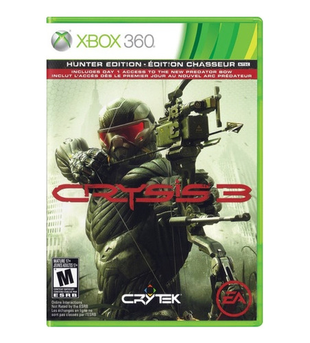 Crysis 3 Hunter Ed - Xbox 360 Físico - Sniper
