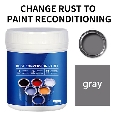 Una Pintura Convertidora De Óxido Resistente A La Intemperie